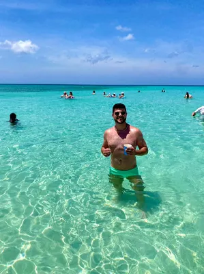 Juninho em Aruba
